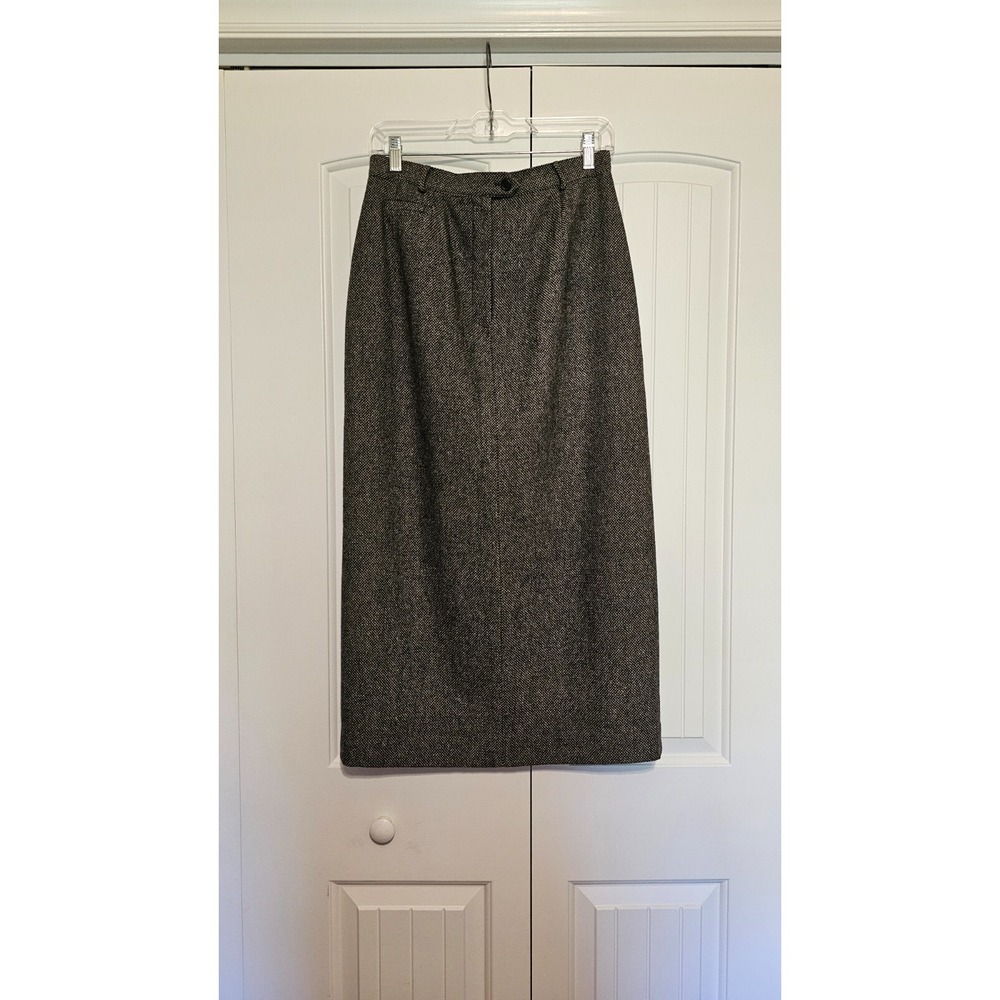 Women's Lauren Ralph Lauren Petite Wool Midi Pencil Skirt Size 12P